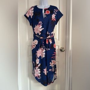 Ecowish Blue and Pink Dress